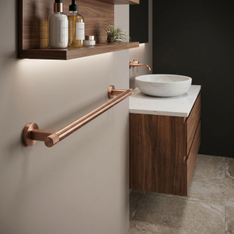 Koupelnový věšák 39101 Ori Brush Copper