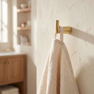 Koupelnový háček 29104 Rivo Brush Gold