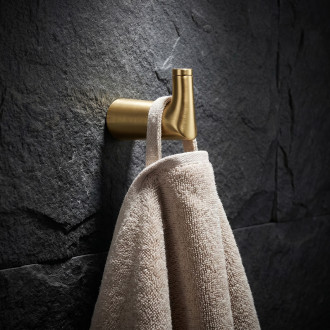 Koupelnový háček 29104 Rivo Brush Gold