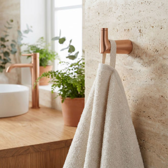 Koupelnový háček 29104 Rivo Brush Copper