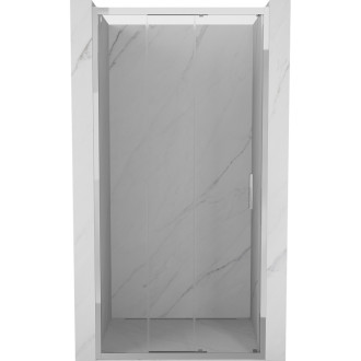 Posuvné sprchové dveře Mexen Exo-3S 100 cm, průhledné, chrom - 8153-100-000-01-00