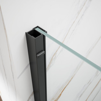 SPIRIT BLACK obdélníkový sprchový kout 1200x800mm L/P varianta