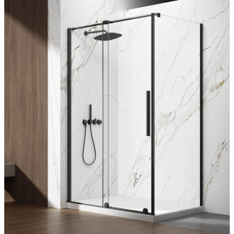 SPIRIT BLACK obdélníkový sprchový kout 1500x800mm L/P varianta GI1015BGI3580B