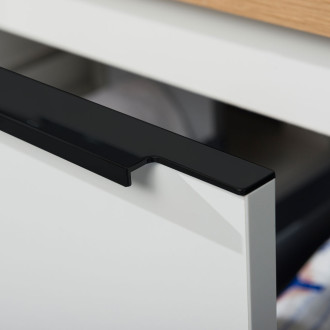 Aira, koupelnová skříňka s keramickým umyvadlem 1010x548x465 mm,spodní, dub Halifax CN742