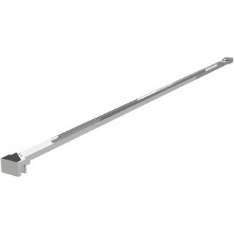 Rovný držák Mexen pro sprchovou stěnu 10 mm, chrom - 830-10-01