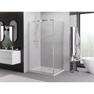 Mexen Exo kabina prysznicowa rozsuwana 85 x 70 cm, transparent, chrom - 8153-085-070-01-00
