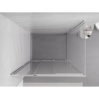 Mexen Exo kabina prysznicowa rozsuwana 85 x 70 cm, transparent, chrom - 8153-085-070-01-00