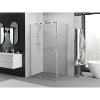 Mexen Exo kabina prysznicowa rozsuwana 85 x 75 cm, transparent, chrom - 8153-085-075-01-00