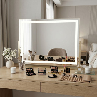 Zrcadlo LED STUDIO L.Gold 58x45