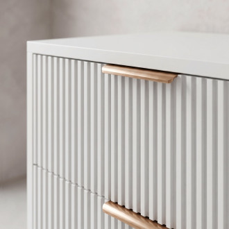 Koupelnová skříňka pod umyvadlo Rea Mono 60cm White