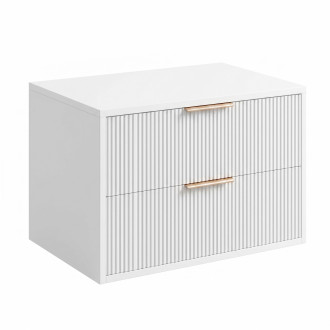 Koupelnová skříňka pod umyvadlo Rea Mono 60cm White