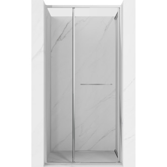Posuvné sprchové dveře Mexen Linea 80 cm, průhledné, chrom - 8E1-080-000-01-01