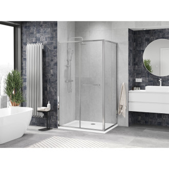 Mexen Linea kabina prysznicowa rozsuwana 90 x 85 cm, transparent, chrom - 8E1-090-085-01-01