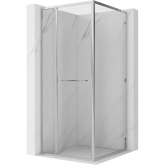 Mexen Linea posuvný sprchový kout 90 x 90 cm, průhledný, chrom - 8E1-090-090-01-01