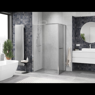 Mexen Linea kabina prysznicowa rozsuwana 85 x 95 cm, transparent, chrom - 8E1-085-095-01-01