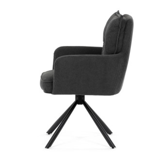 Jídelní židle Autronic šedá látka HC-X1128 GREY2