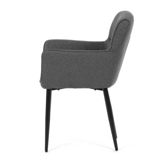 Jídelní židle Autronic šedá látka DCH-J2159 GREY2