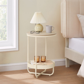 Odkládací stůl Autronic dřevodekor MDF AKF-E1015 CRM
