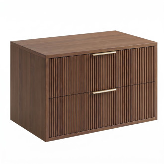 Koupelnová skříňka pod umyvadlo Rea Mono 80cm Brown