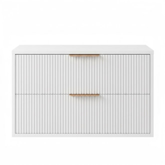Koupelnová skříňka pod umyvadlo Rea Mono 80cm White