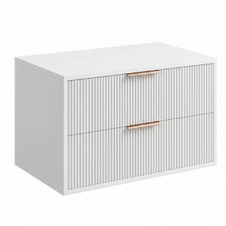 Koupelnová skříňka pod umyvadlo Rea Mono 80cm White