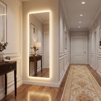 Zrcadlo LED Classico 60x170cm White