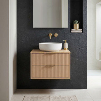 Koupelnová skříňka pod umyvadlo Rea Mono 60cm Beige