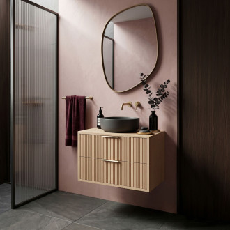 Koupelnová skříňka pod umyvadlo Rea Mono 60cm Beige