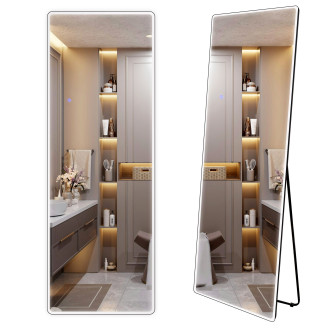 Zrcadlo LED Classico 60x170cm Black