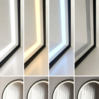 Zrcadlo LED Orbit 60x170cm Black