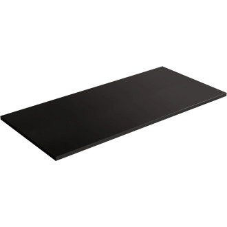 CERANO - Deska pod umyvadlo Navira Slim - černá matná - 100x1,8x46 cm - 2. jakost