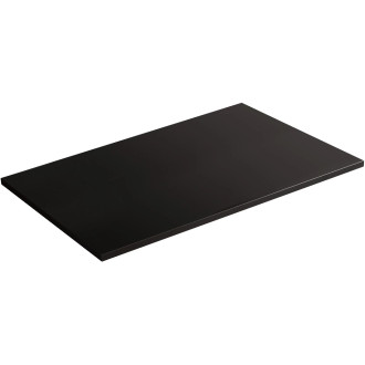 CERANO - Deska pod umyvadlo Navira Slim - černá matná - 80x1,8x46 cm - 2. jakost