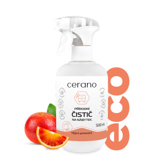 CERANO - Přírodní čistící prostředek na nábytek - hřejivý pomeranč - 500 ml