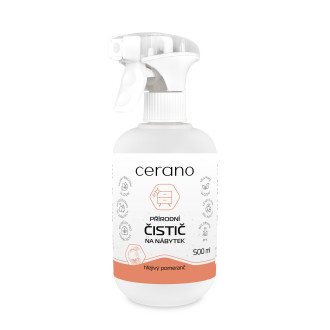 CERANO - Přírodní čistící prostředek na nábytek - hřejivý pomeranč - 500 ml