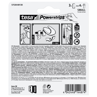 Háček Tesa Powerstrips bílá 575300013020