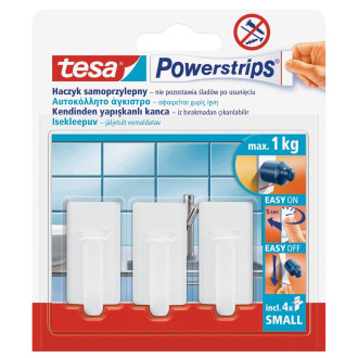 Háček Tesa Powerstrips bílá 575300013020