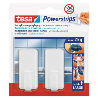 Háček Tesa Powerstrips bílá 580100013020