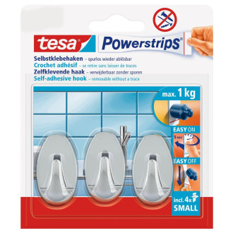 Háček Tesa Powerstrips chrom 575430001220