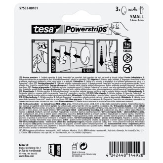 Háček Tesa Powerstrips bílá 575330010120