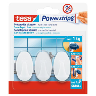 Háček Tesa Powerstrips bílá 575330010120