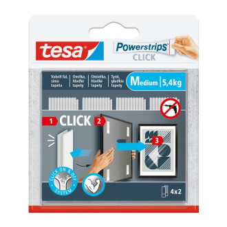 Samolepící proužek Tesa Powerstrips bílá 77721-00003-00