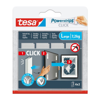 Samolepící proužek Tesa Powerstrips bílá 77722-00003-00