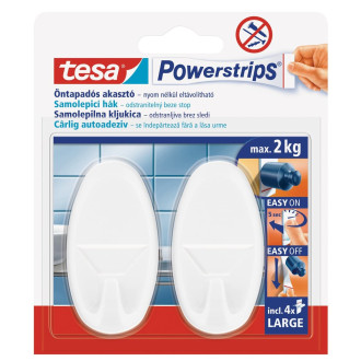 Háček Tesa Powerstrips bílá 580130005520
