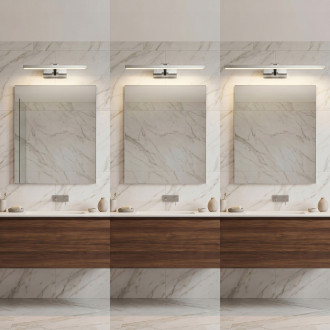 Koupelnové nástěnné LED svítidlo APP1857-1W 40cm Chrome