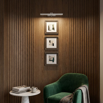 Koupelnové nástěnné LED svítidlo APP1857-1W 40cm Chrome
