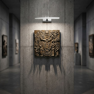 Koupelnové nástěnné LED svítidlo APP1857-1W 40cm Chrome