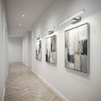 Koupelnové nástěnné LED svítidlo APP1858-1W 60 cm Chrome