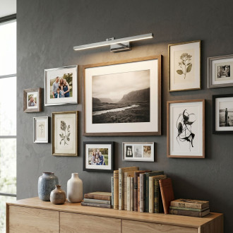 Koupelnové nástěnné LED svítidlo APP1859-1W 80 cm Chrome