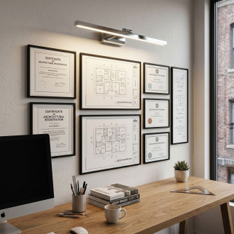 Koupelnové nástěnné LED svítidlo APP1859-1W 80 cm Chrome