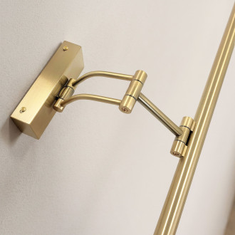 Koupelnové nástěnné LED svítidlo SWE024-1W 80cm Brush Gold
